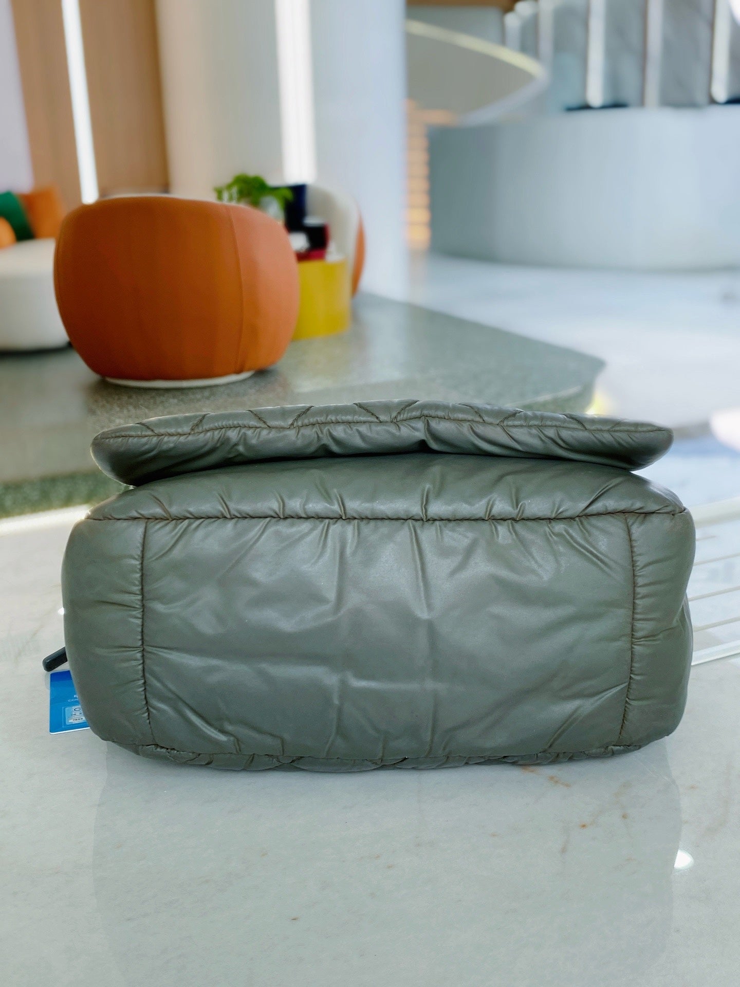 Chanel Green Messenger Bag