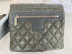 Chanel Green Messenger Bag