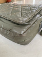 Chanel Green Messenger Bag