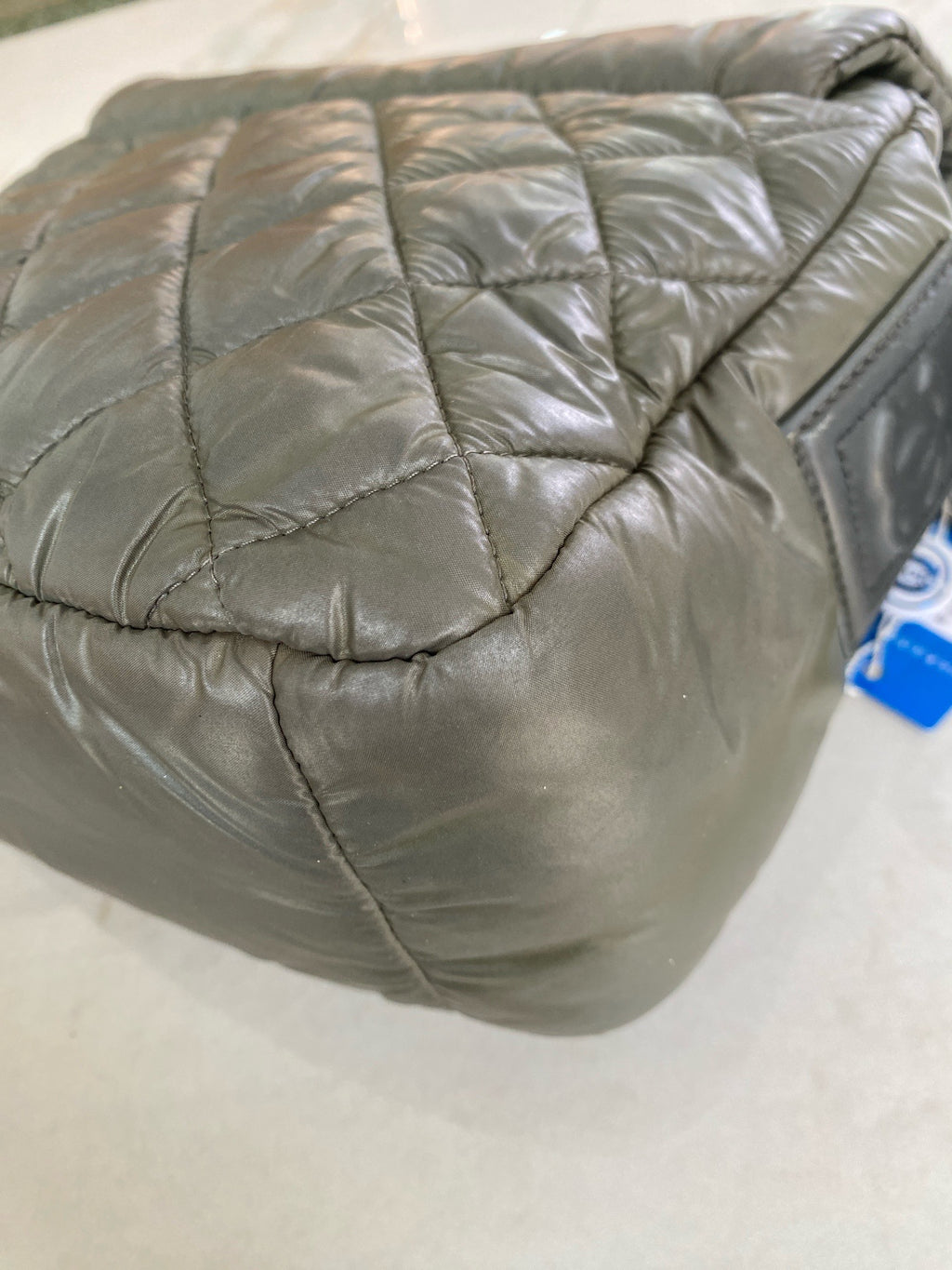 Chanel Green Messenger Bag