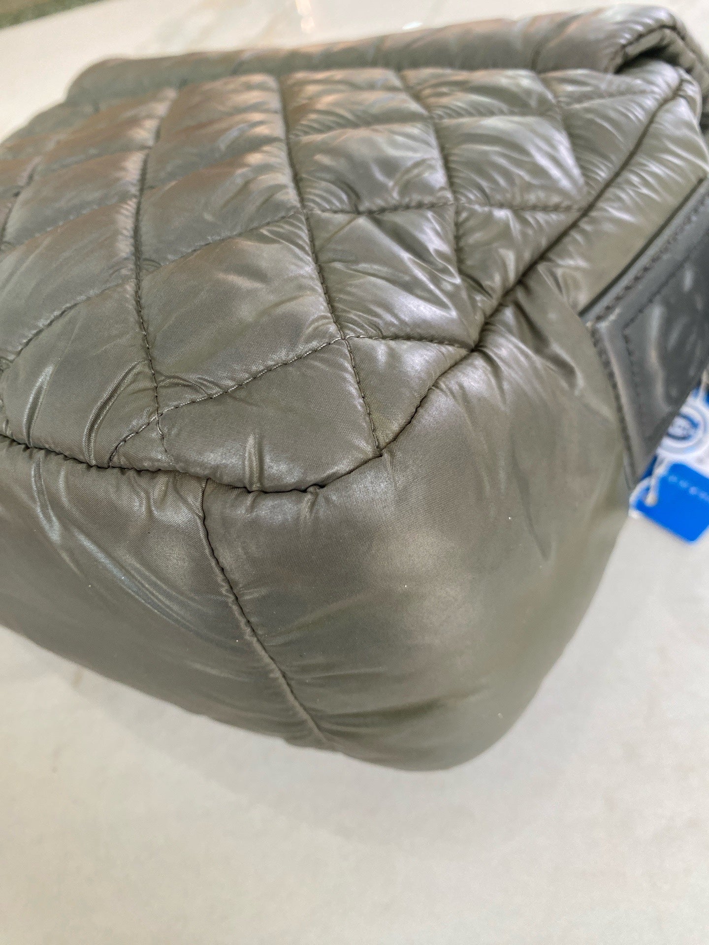 Chanel Green Messenger Bag