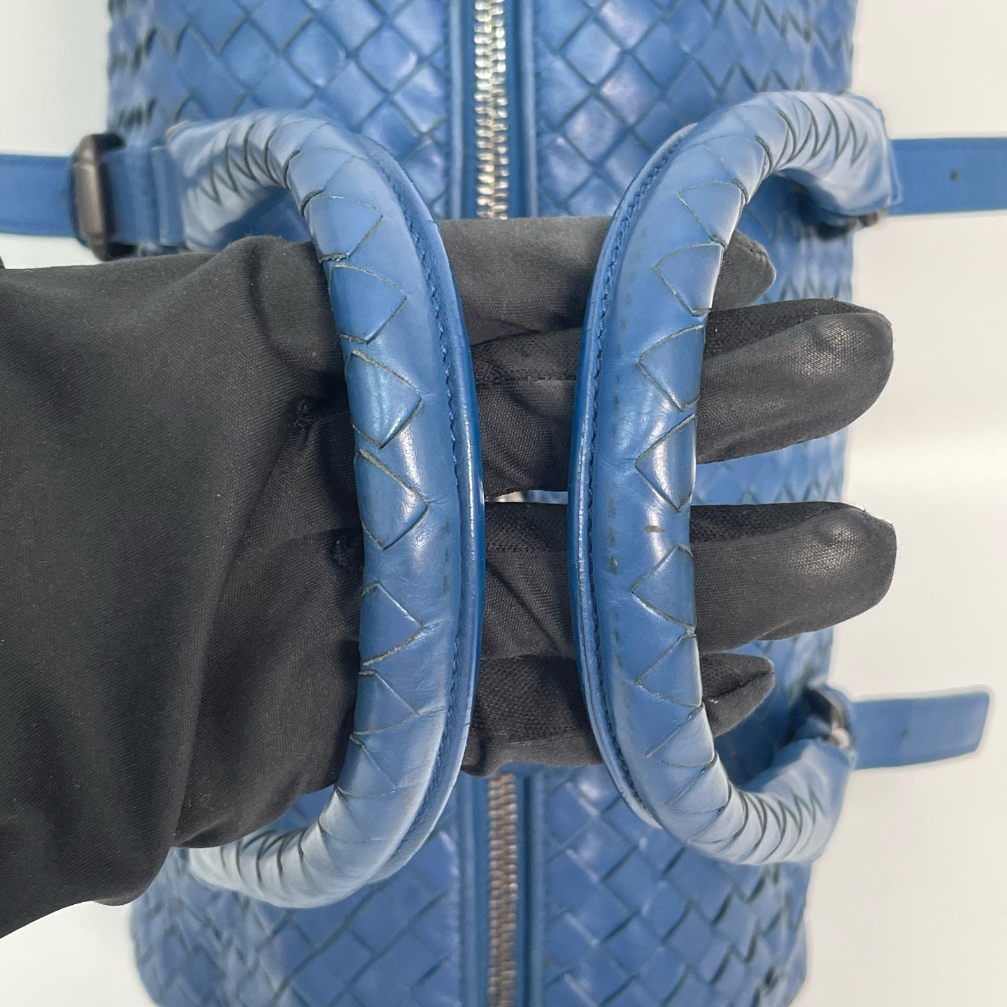 Bottega Veneta Blue Shoulder Bag