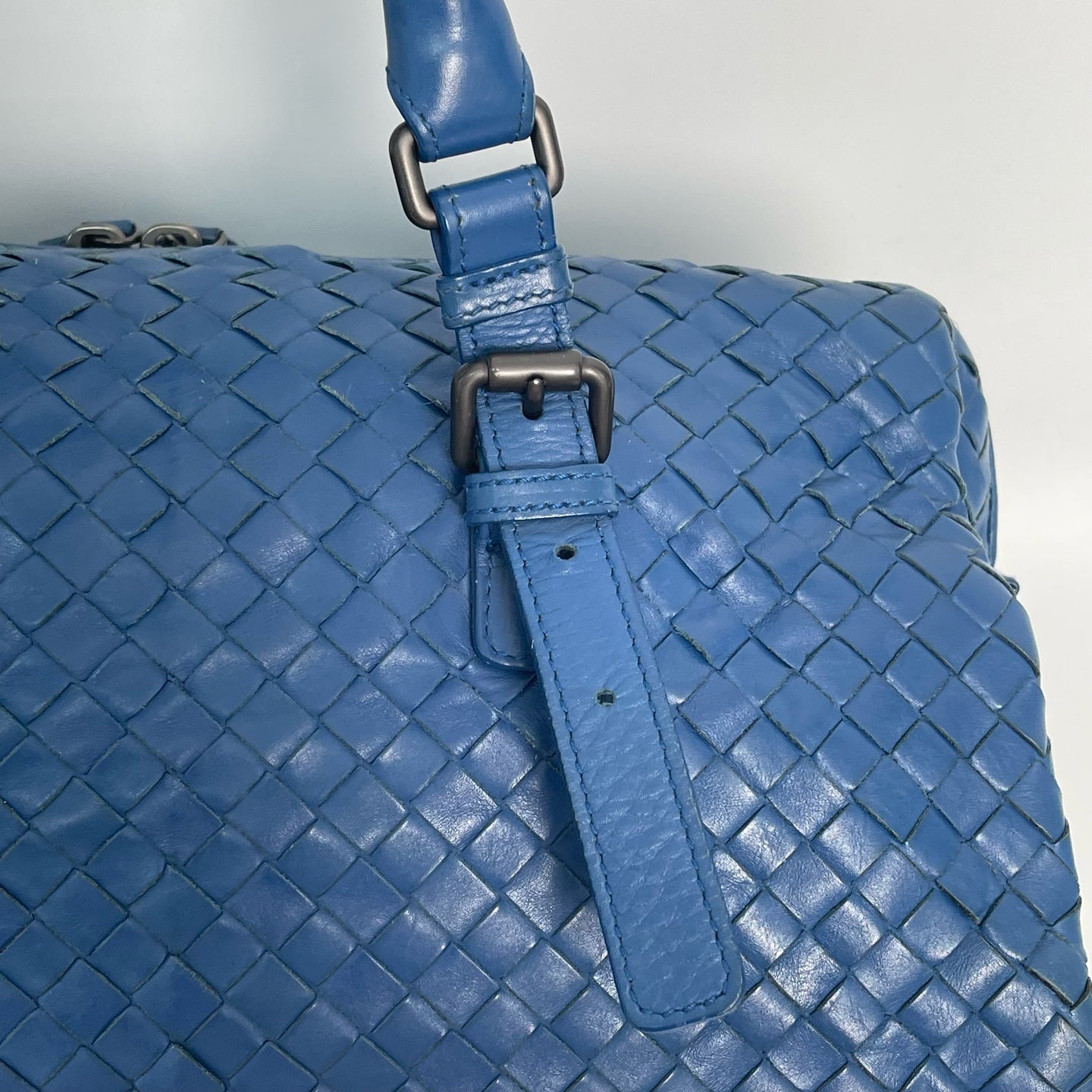 Bottega Veneta Blue Shoulder Bag