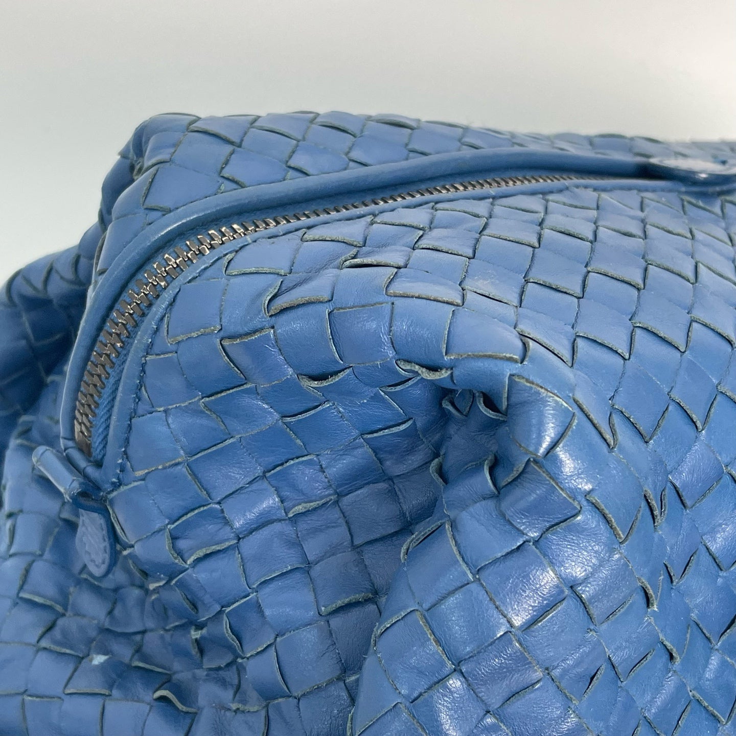 Bottega Veneta Blue Shoulder Bag