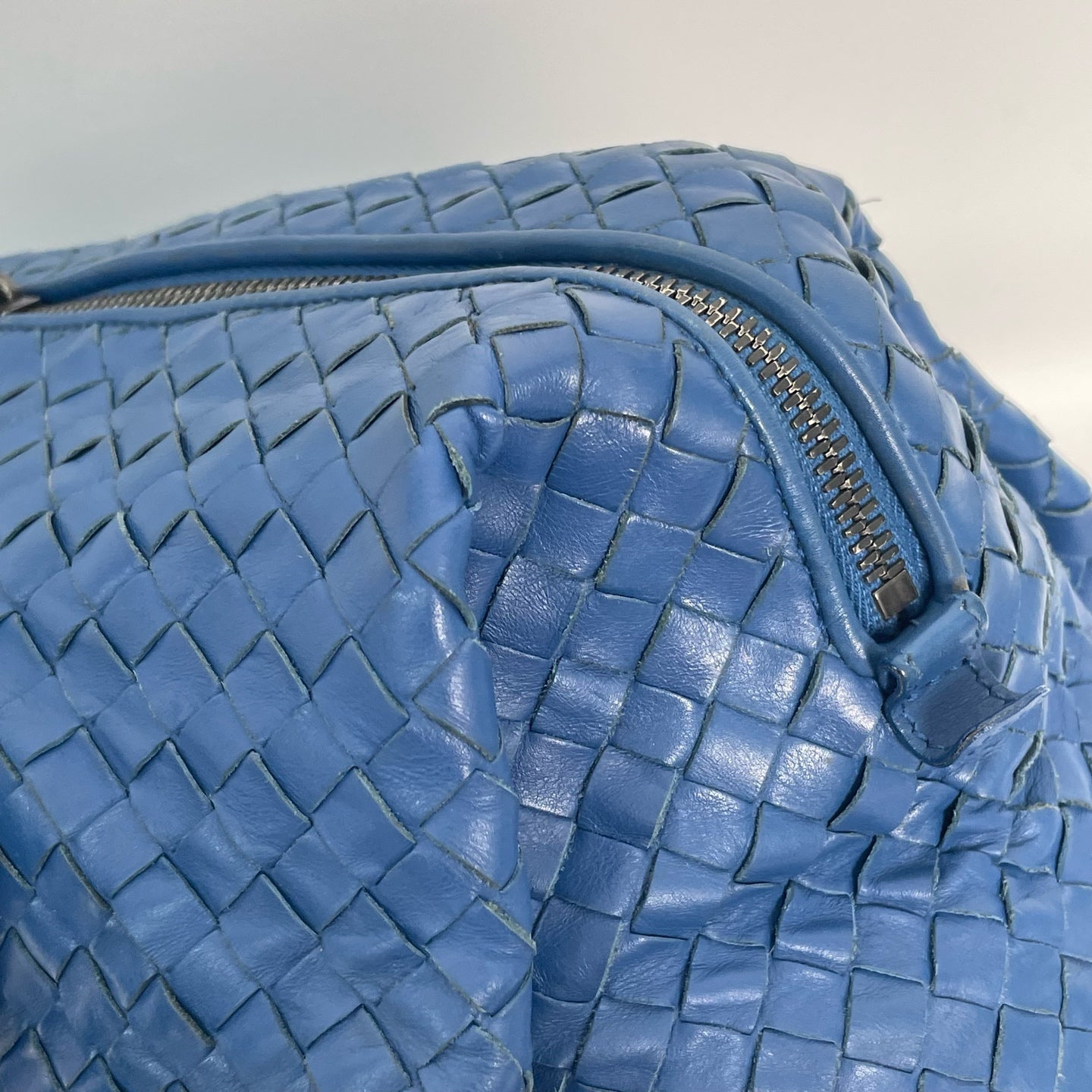 Bottega Veneta Blue Shoulder Bag