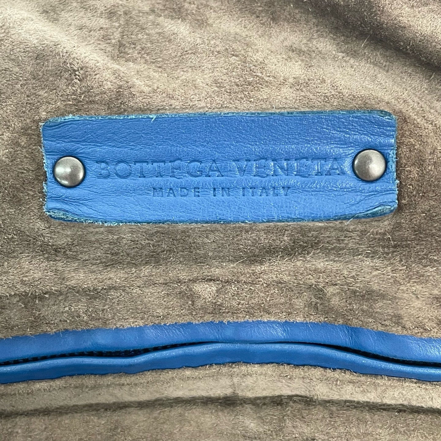 Bottega Veneta Blue Shoulder Bag