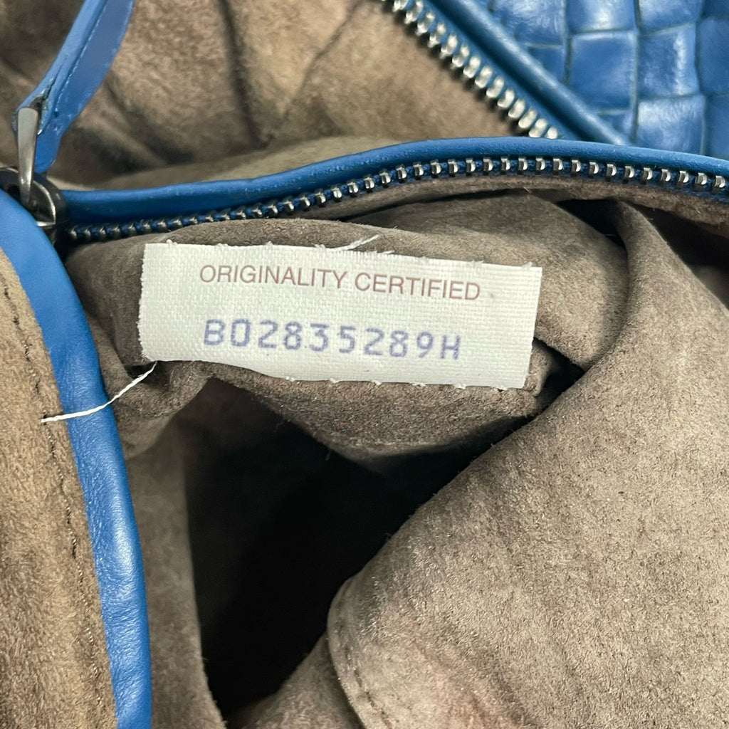 Bottega Veneta Blue Shoulder Bag