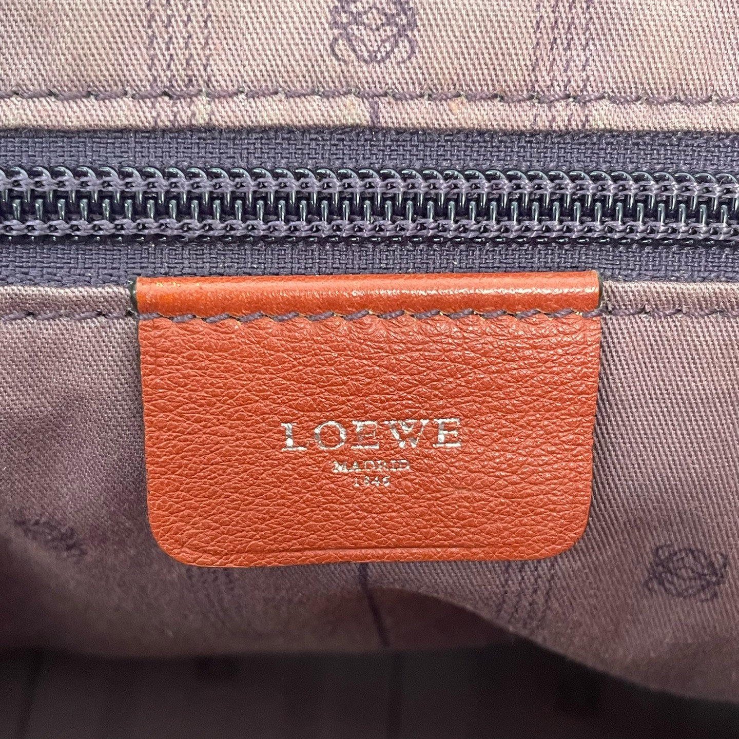 Loewe Orange Tote