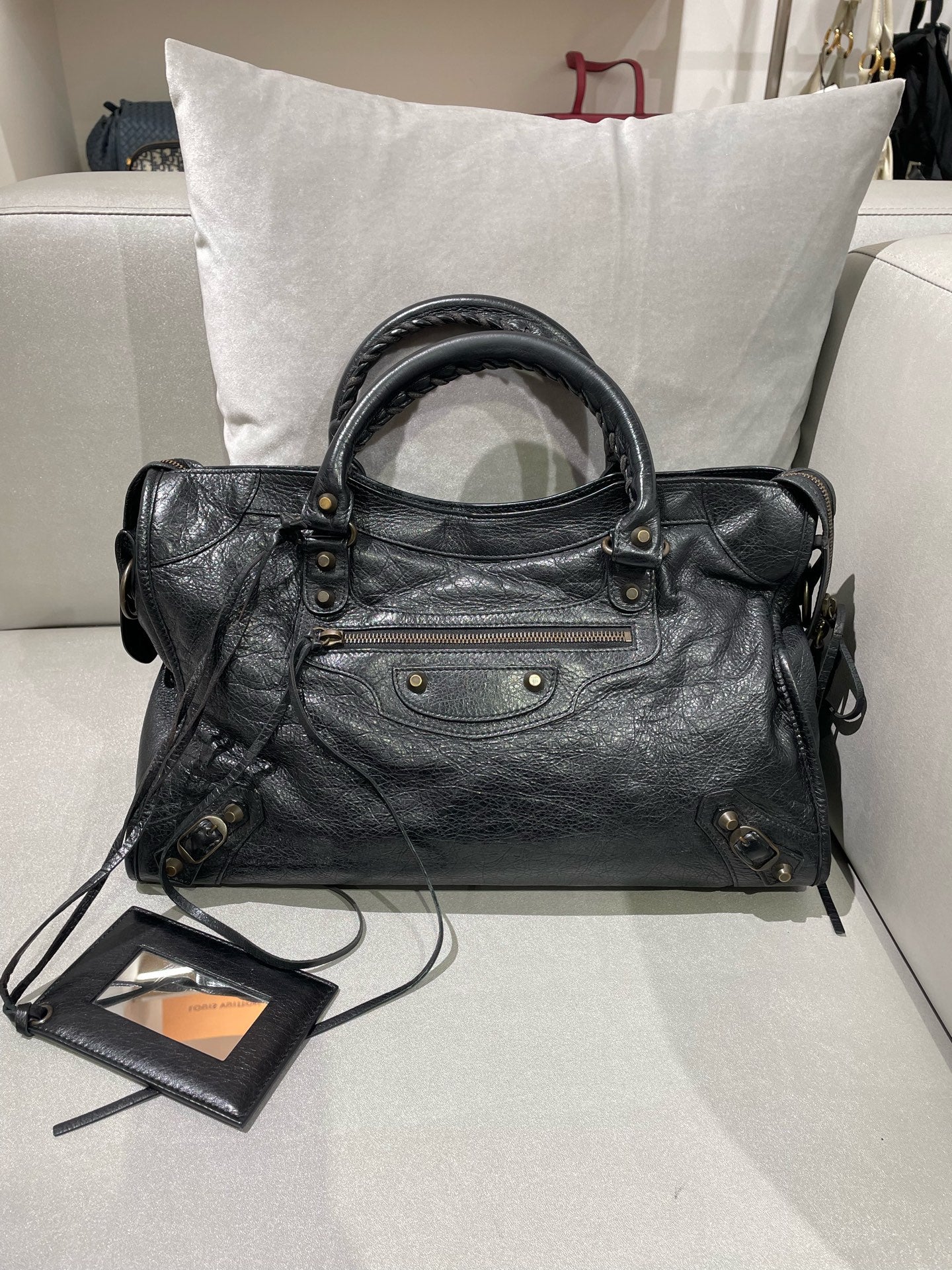 Balenciaga Black Shoulder Bag