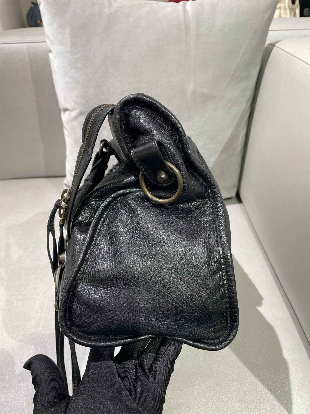 Balenciaga Black Shoulder Bag