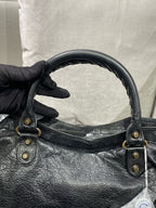 Balenciaga Black Shoulder Bag