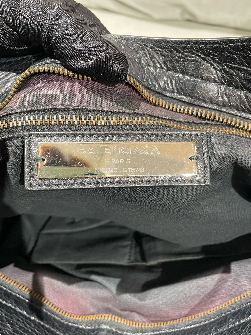 Balenciaga Black Shoulder Bag