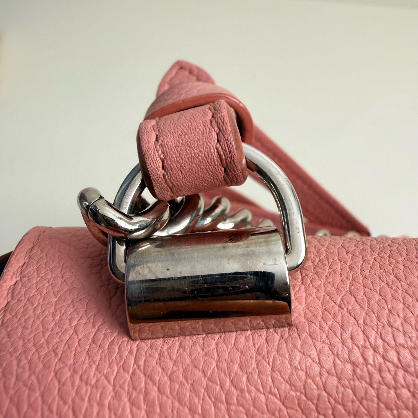 Louis Vuitton Silver Satchel