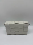 Bottega Veneta White Shoulder Bag