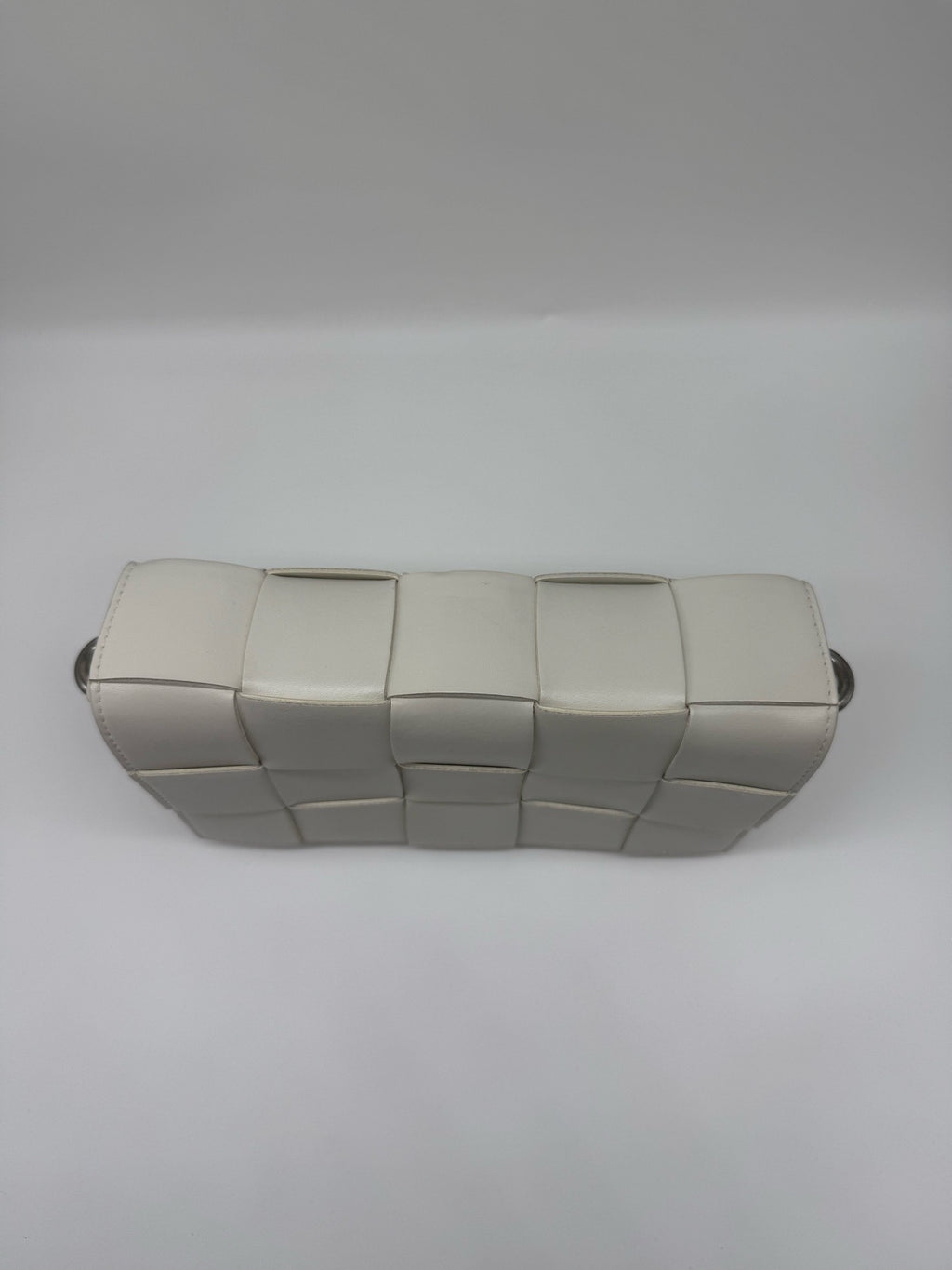 Bottega Veneta White Shoulder Bag