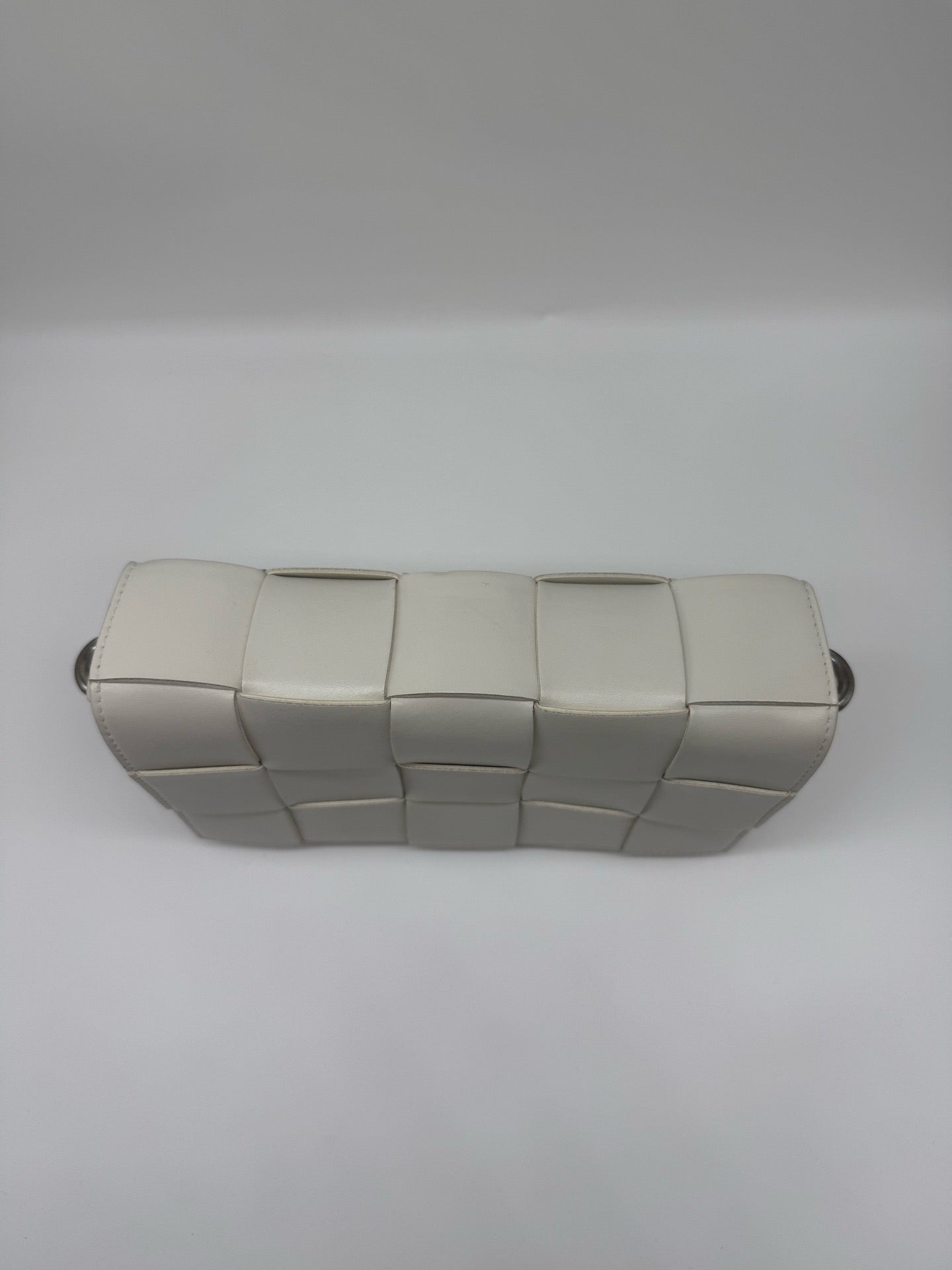 Bottega Veneta White Shoulder Bag