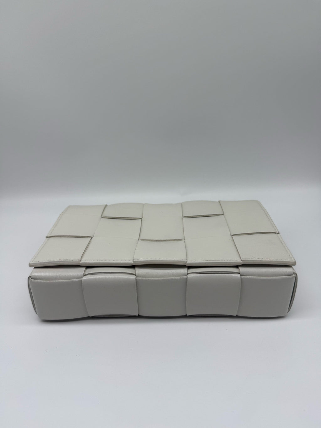 Bottega Veneta White Shoulder Bag
