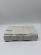 Bottega Veneta White Shoulder Bag