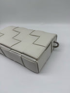 Bottega Veneta White Shoulder Bag