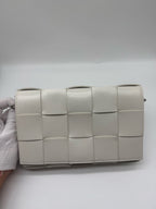 Bottega Veneta White Shoulder Bag