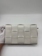 Bottega Veneta White Shoulder Bag