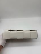Bottega Veneta White Shoulder Bag