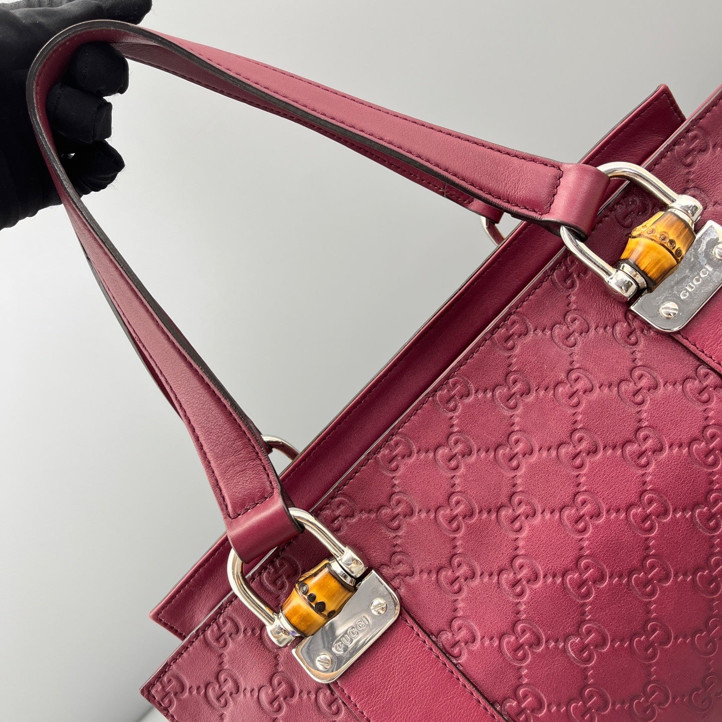 Gucci Red Satchel