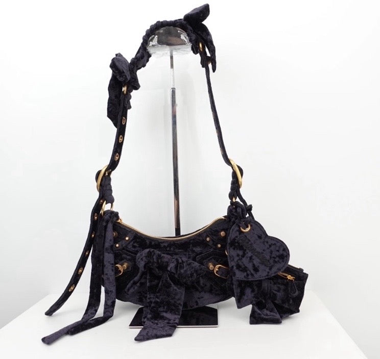 Balenciaga Velvet Crossbody
