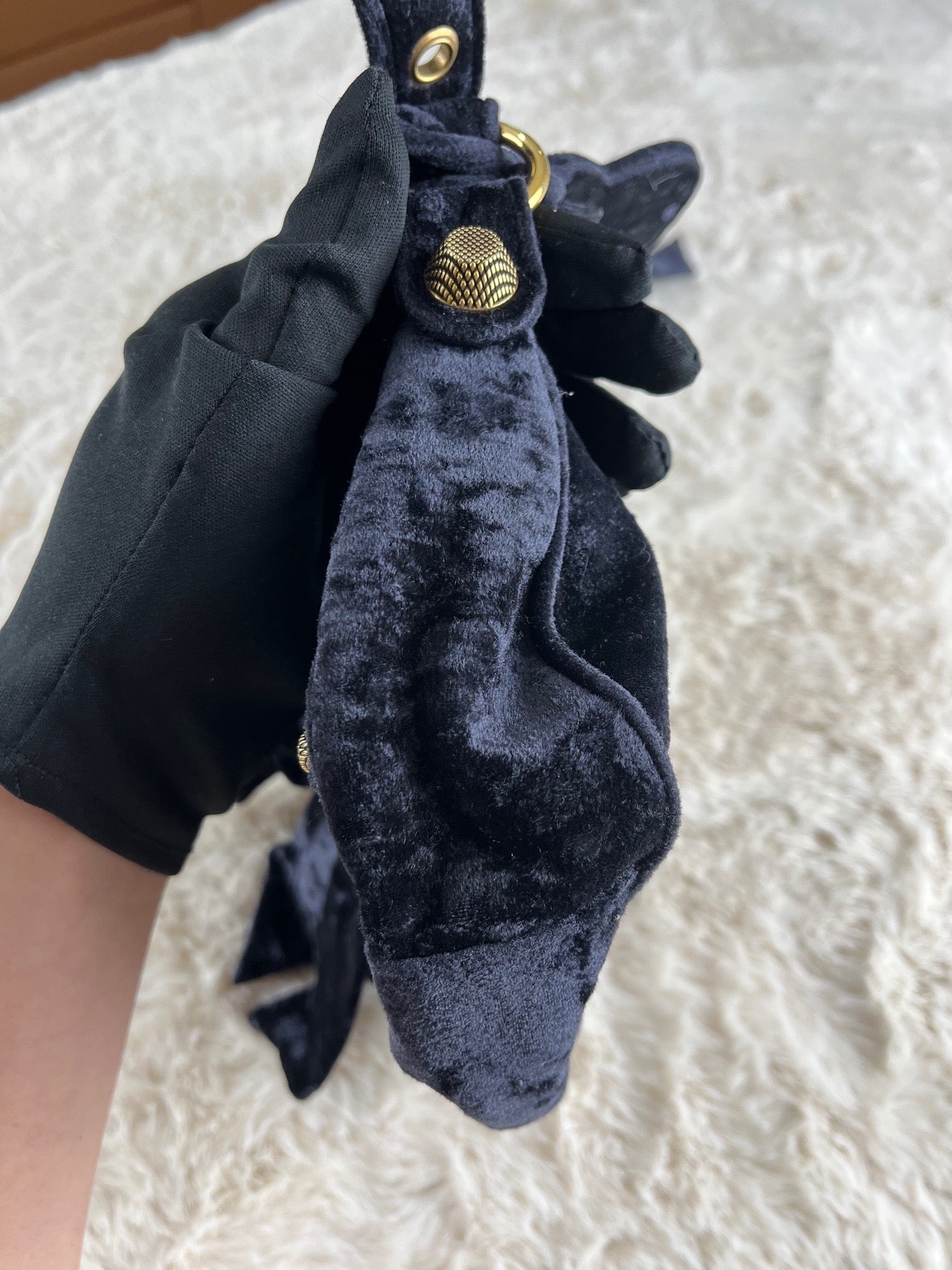 Balenciaga Velvet Crossbody