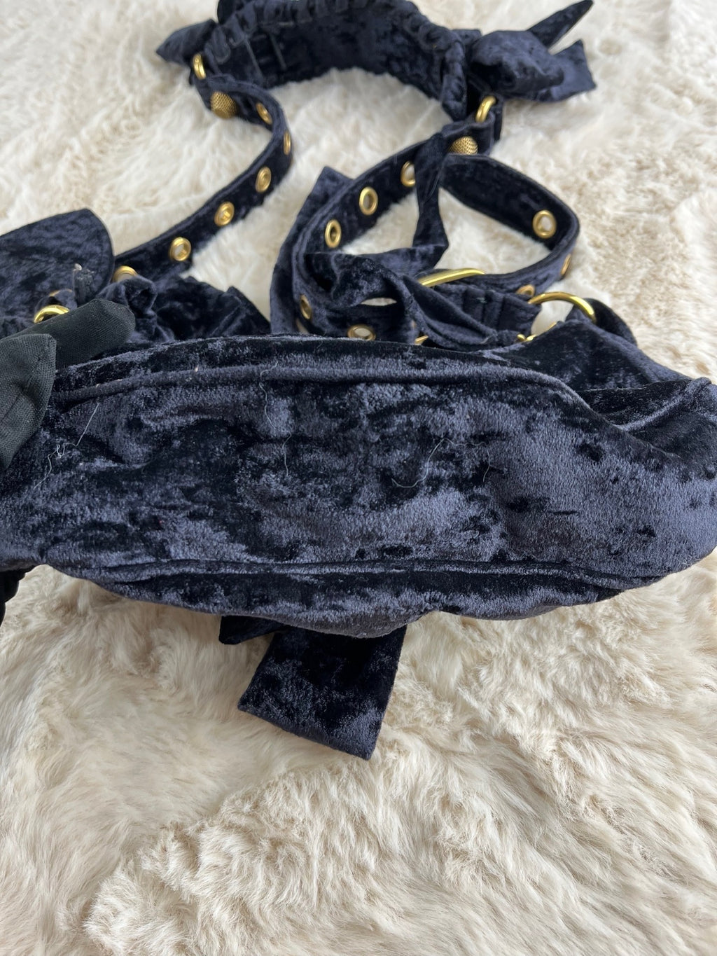 Balenciaga Velvet Crossbody