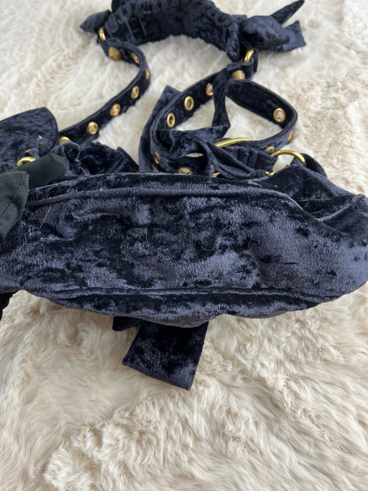 Balenciaga Velvet Crossbody