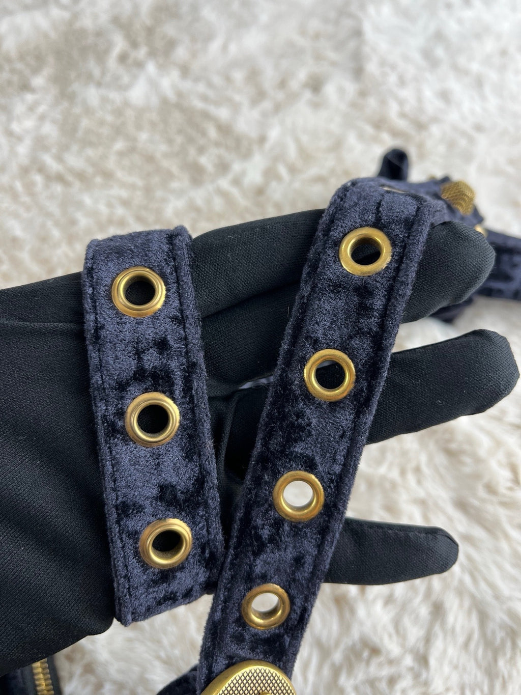 Balenciaga Velvet Crossbody