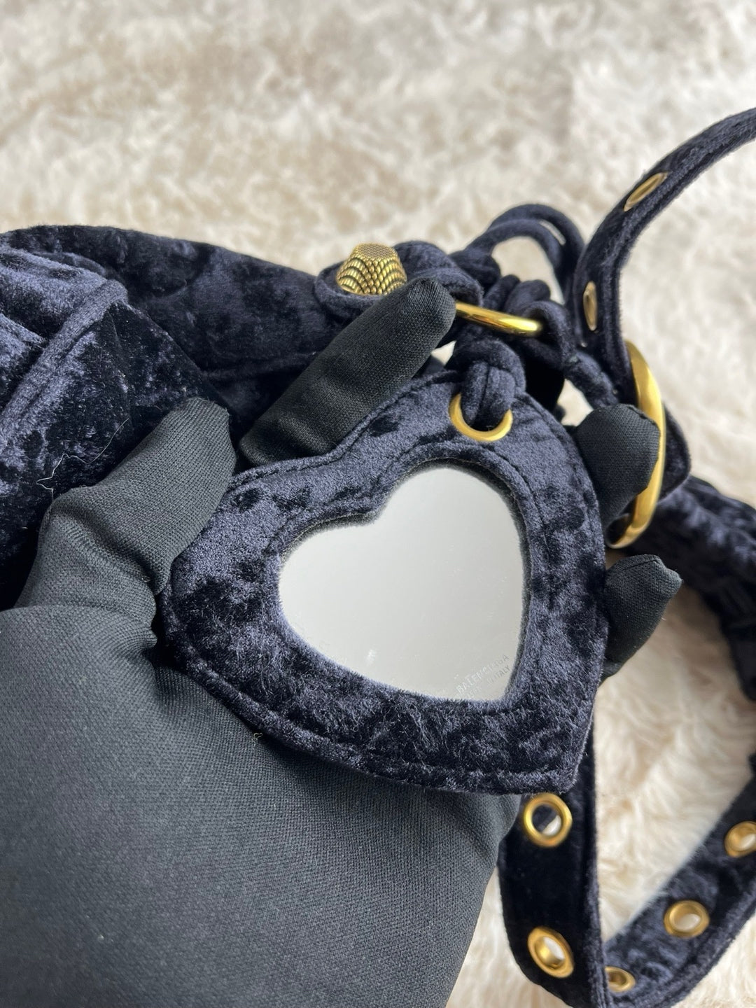 Balenciaga Velvet Crossbody