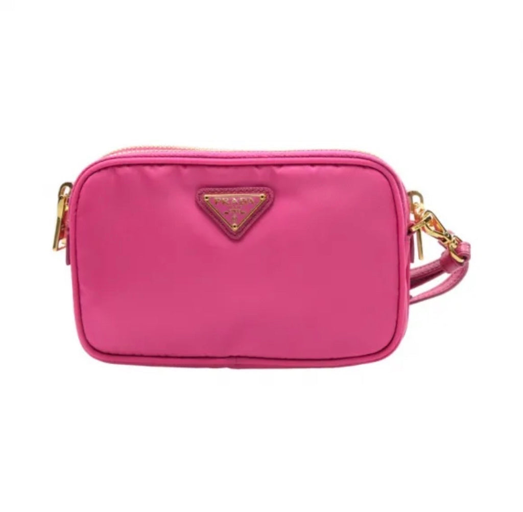 Prada Metal Shoulder Bag