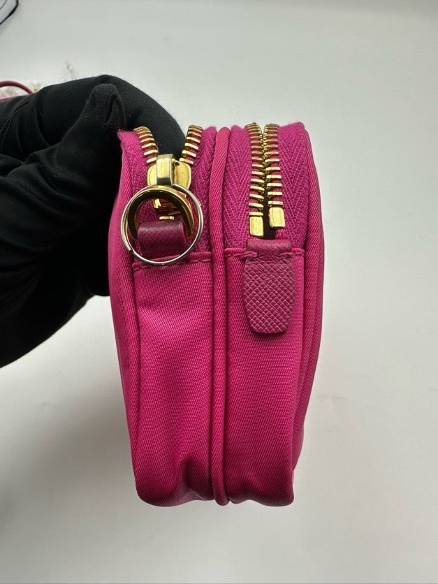 Prada Metal Shoulder Bag