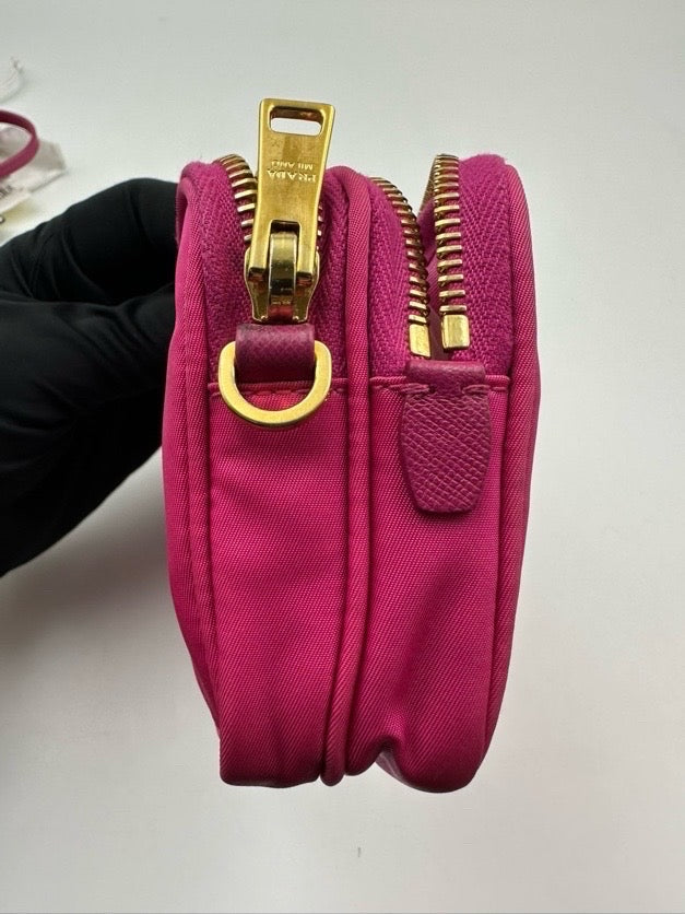 Prada Metal Shoulder Bag