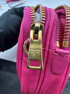 Prada Metal Shoulder Bag
