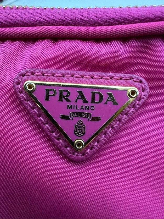 Prada Metal Shoulder Bag