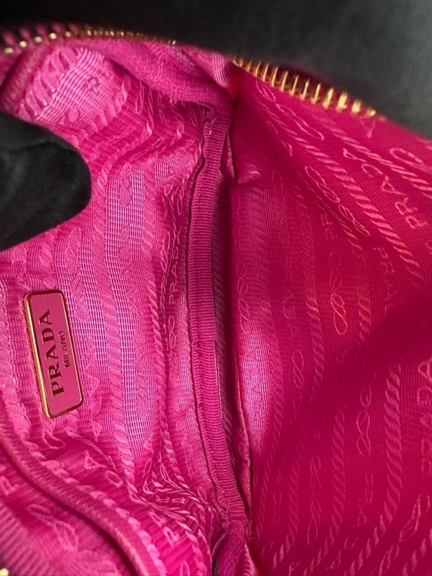 Prada Metal Shoulder Bag