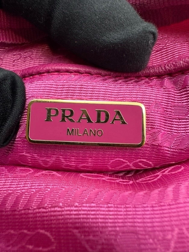 Prada Metal Shoulder Bag