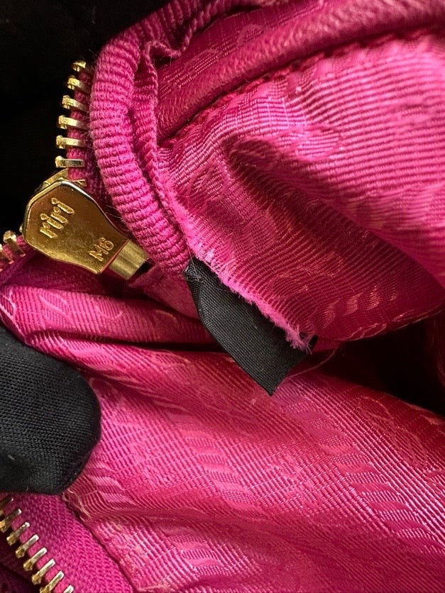 Prada Metal Shoulder Bag