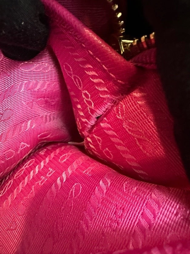 Prada Metal Shoulder Bag