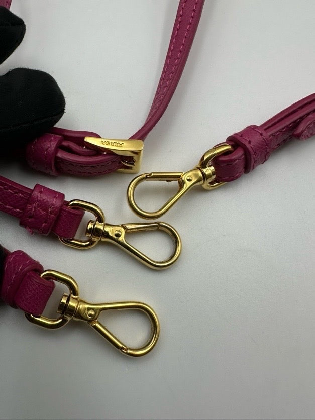 Prada Metal Shoulder Bag