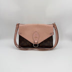 Louis Vuitton Lou Leather Pink Shoulder Bag