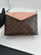 Louis Vuitton Lou Leather Pink Shoulder Bag