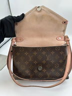 Louis Vuitton Lou Leather Pink Shoulder Bag
