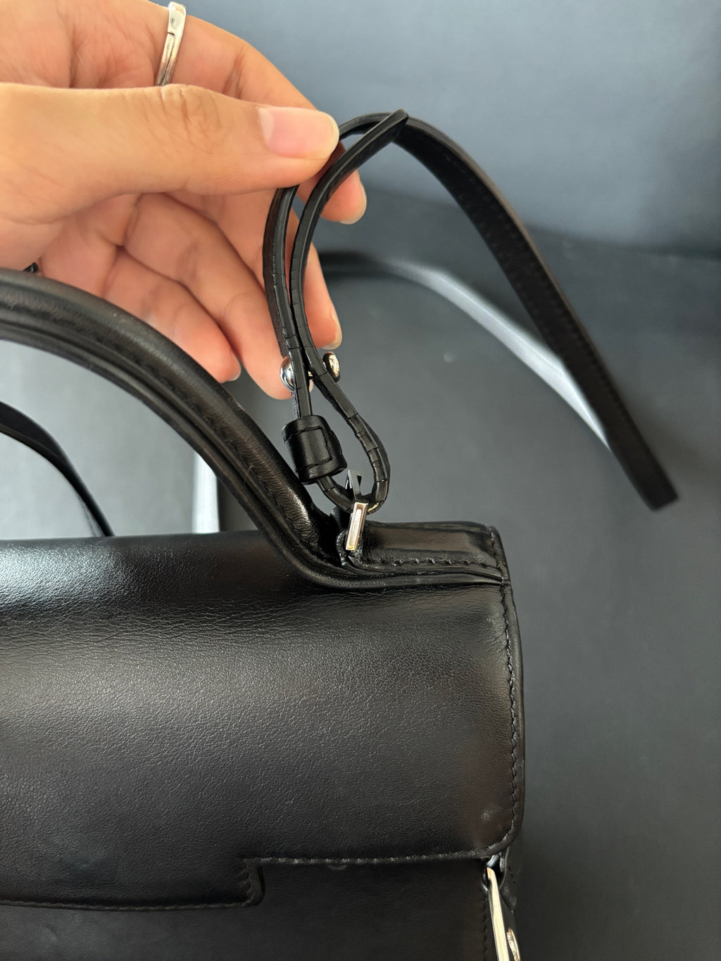 Delvaux Black Crossbody