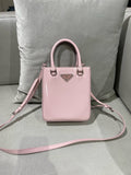 Prada Pink Tote 1BA331-ZO6-F0E18