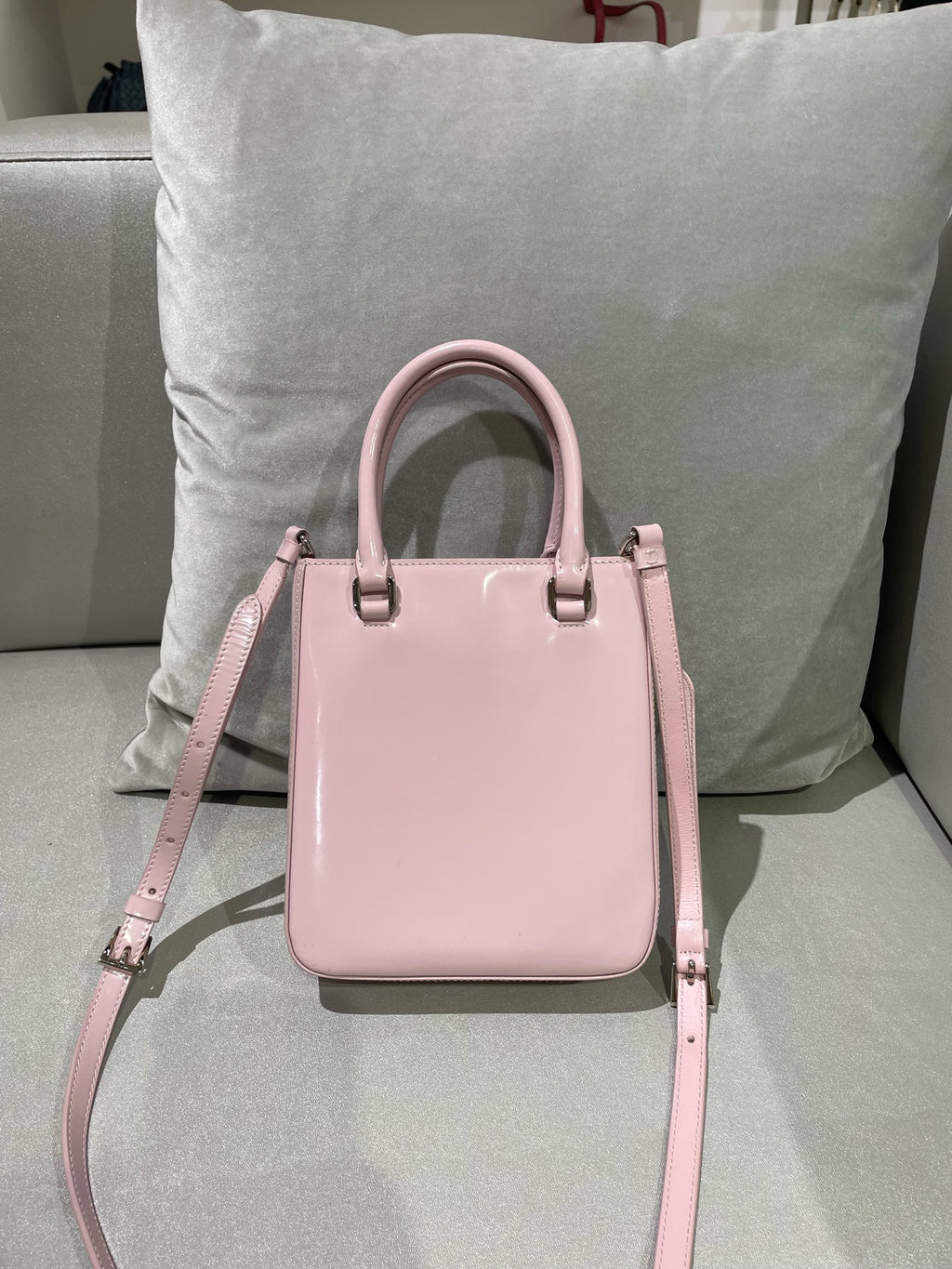 Prada Pink Tote 1BA331-ZO6-F0E18