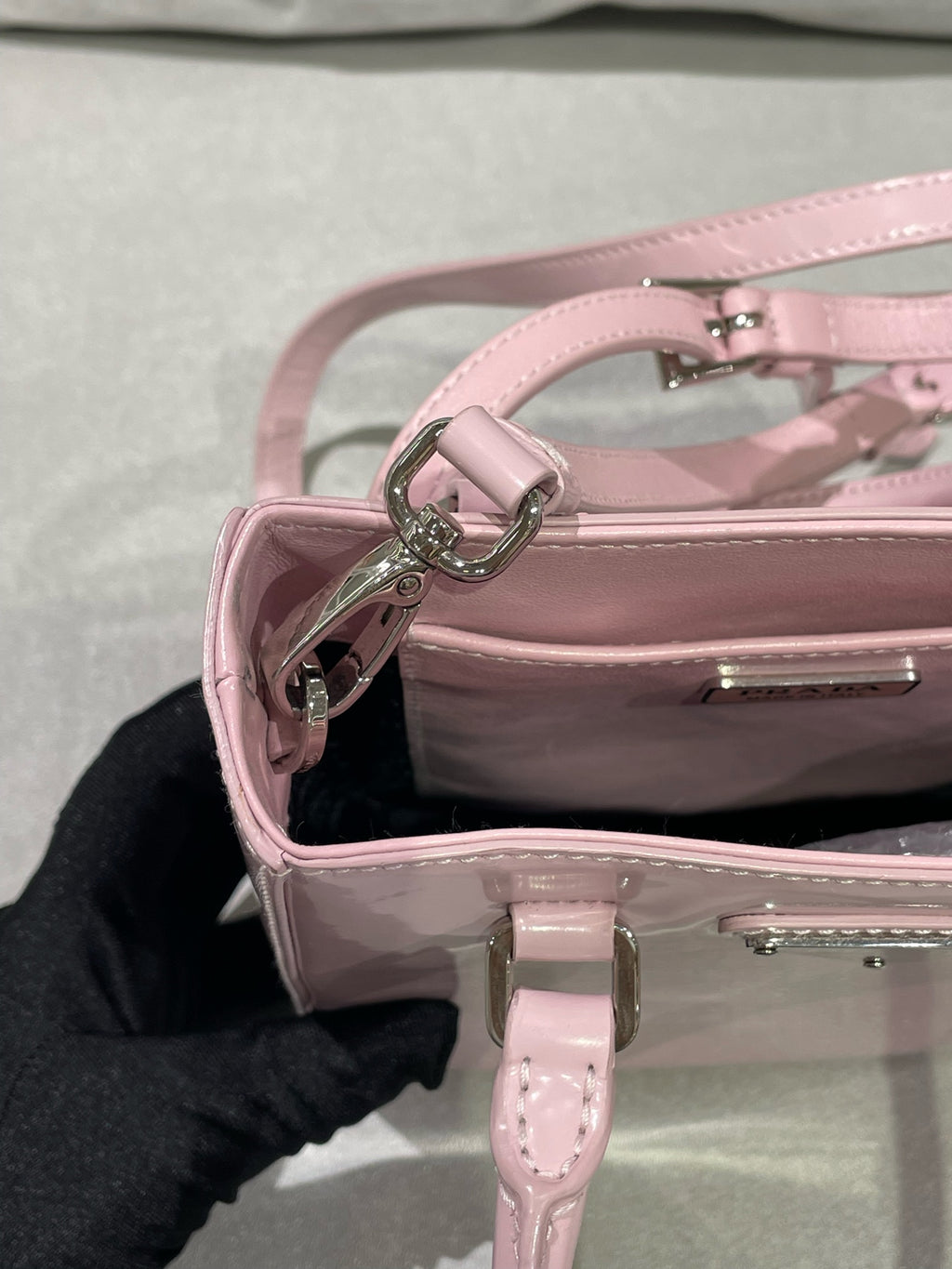 Prada Pink Tote 1BA331-ZO6-F0E18